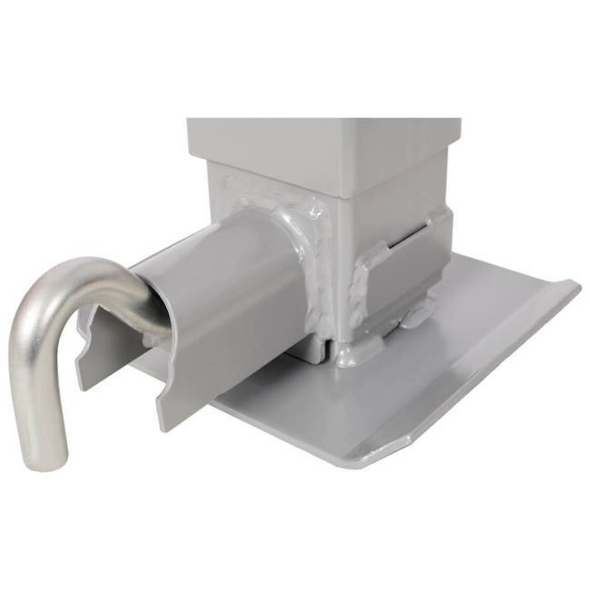 TMB Heavy-Duty Square Tube Trailer Jack — 12,000 Lb. Capacity, 54.75in. Extended Length, Twin Thrust Bearing, Model# BAC-W465P326587